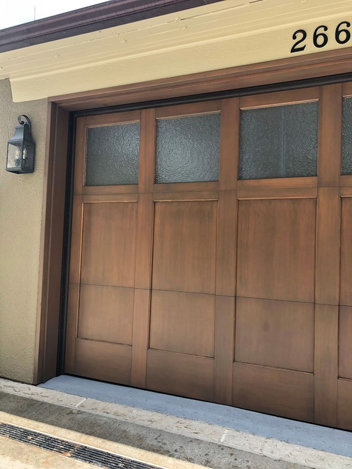 garage door refinishing in Portland