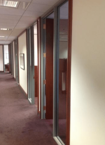 We paint offices and other commercial facilities