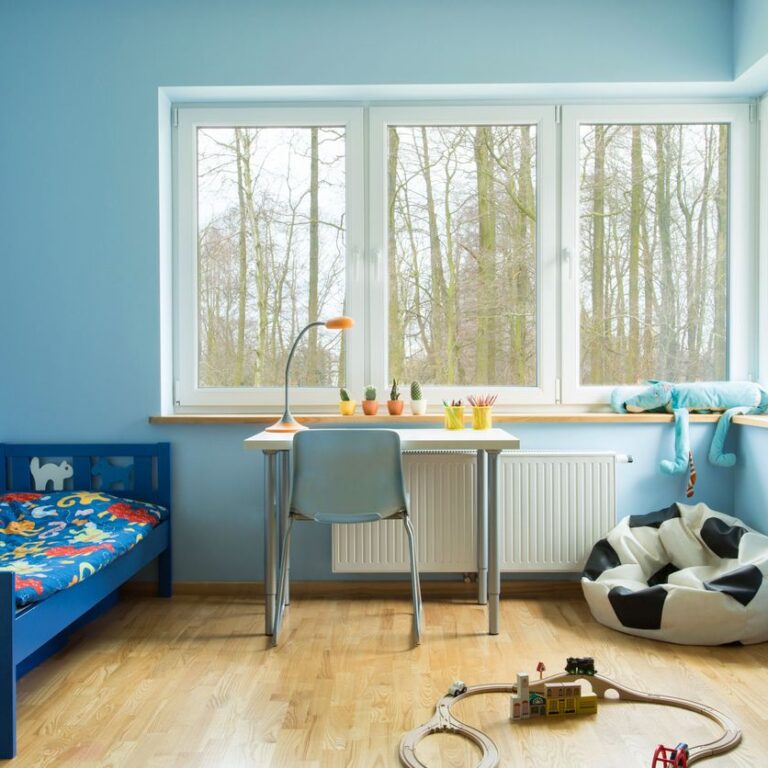 Updated paint in toddler bedroom